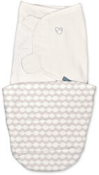 Ingenuity SwaddleMe Dream Wave Pamut Pólya Újszülött Kortól - Egész Éves Használatra, Biztonságos és Kényelmes Baba Pólya 0m+