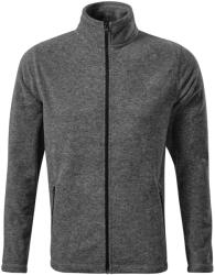 MALFINI Hanorac fleece bărbați Factor - Negru prespălat | 2XL (852M117)