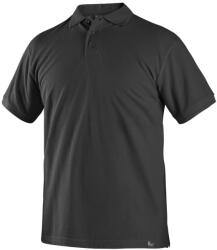CXS Rövid ujjú galléros póló MICHAEL - Fekete | 4XL (1630-001-800-98)