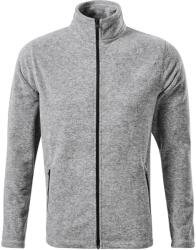 MALFINI Férfi polár pulóver Factor - Ezüst melírozott | 3XL (852M318)