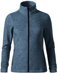 MALFINI Női polár pulóver Factor - Sötét denim melírozott | XL (853M216)