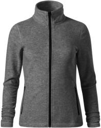MALFINI Hanorac fleece damă Factor - Negru prespălat | M (853M114)