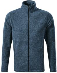 MALFINI Hanorac fleece bărbați Factor - Denim închis prespălat | L (852M215)