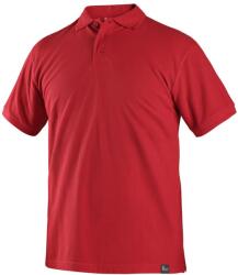 CXS Rövid ujjú galléros póló MICHAEL - Piros | 2XL (1630-001-250-96)