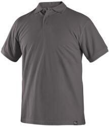 CXS Rövid ujjú galléros póló MICHAEL - Szürke | 3XL (1630-001-711-97)