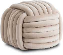 Klubfotel Bársonypuff Magma, bézs