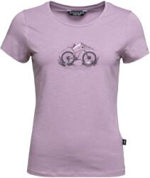 Chillaz Gandia Mountainbike Flowers dark violet - póló 38 (9120117330904)