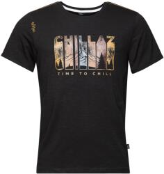 Chillaz Time To Chill black - póló L (9120117335138)