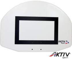 Aktivsport TT Kosárpalánk Aktivsport 91x67 cm üvegszálas ívelt streetball (1109) - aktivsport