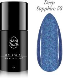 Naní gél lakk Amazing Line 5 ml - Deep Sapphire