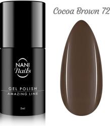 Naní gél lakk Amazing Line 5 ml - Cocoa Brown