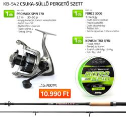 Nevis Csuka-Süllő Pergető szett 1901-270+ 2247-130+ 3235-016 (KB-542)