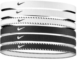 Nike Flex Classic Headbands White/ Black/ White hajpánt (6 db)
