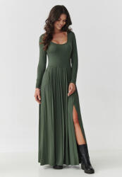 Makadamia Hosszú, trapéz ruha | khaki