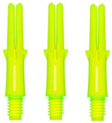 L-Style darts Dart szár extra rövid L-Style Locked Straight neon citromsárga, 30mm