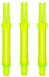 L-Style darts Dart szár közepes L-Style Locked Straight neon citromsárga, 42mm
