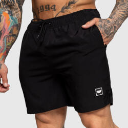 Iron Aesthetics Férfi úszóshort Iron Aesthetics Boardwalk, fekete: 3XL Fekete