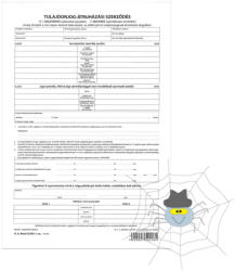  Személygépkocsi adásvételi szerződés A/4 4 példányos - spidershop - 99 Ft