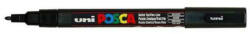uni Dekormarker 0, 9-1, 3mm, Uni Posca PC-3M fekete (2UPC3MF) - irodaszerpiac