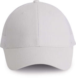 K-UP KP158 hálós baseball sapka hat paneles, poliészter K-UP, White/White-U (kp158wh-wh-u)