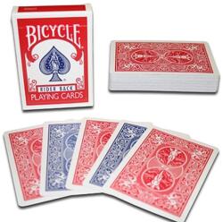 The United States Playing Card Company Bicycle "Magic Deck" - dupla hátoldalas: kék/piros, 1 csomag