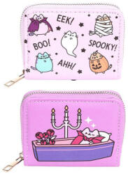 PUSHEEN cicás pénztárca, 9x11x2cm, Halloweeni Pusheen Macska, kétféle (PCT-PUR172) - officetrade