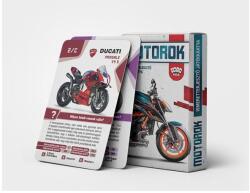 KVÍZ Játékkártya Kvartett motorok kártyajáték