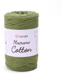  MACRAME COTTON zsinór fonal, 2, 5mm - Zöld - 787