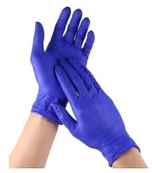 Maxter Gumikesztyű nitril púdermentes S 100 db/doboz Guarder kék (59945) - irodasziget