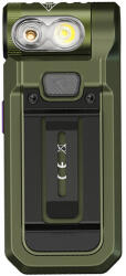 Fenix Lanternă reîncărcabilă SW05R-UV, verde