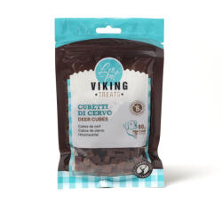 Leopet Viking Cuburi cu Carne de Caprioara pentru Caini 80 Gr - vetpet-shop