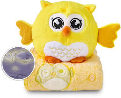 Dormeo Bufnițele expresive Dormeo Warm Hug galben (1000235245) Patura