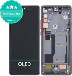 TCL 20 Pro 5G - Ecran LCD + Sticlă Tactilă + Ramă (Black) OLED, Black