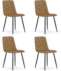 FDY Set 4 Scaune Bucatarie/Dining Jacob Maro Catifea - finday - 834,99 RON