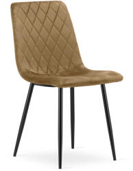 FDY Scaun Bucatarie/Dining Clay Catifea Maro