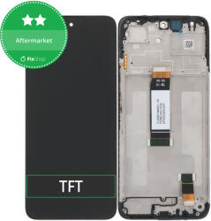 Xiaomi Redmi 13 24049RN28L - Ecran LCD + Sticlă Tactilă + Ramă (Black) TFT, Black