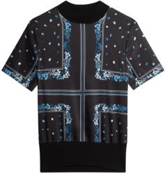 TED BAKER T-Shirt Almaaz Printed Woven Front Short Sleeve 281471 black (281471 black)