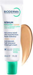 Sebium Gel crema nuantator anti-imperfectiuni Sebium Kerato+ Cover, 30 ml, Bioderma