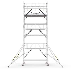 CAGSAN ProTUBE LN530_(240) gurulóállvány - dupla széles (Munkamagasság: 7, 3m) (ProTUBE LN530_(240))