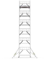 CAGSAN ProTUBE LN1160_(240) gurulóállvány - dupla széles (Munkamagasság: 13, 6m) (ProTUBE LN1160_(240))
