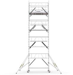 CAGSAN ProTUBE LN740_(240) gurulóállvány - dupla széles (Munkamagasság: 9, 4m) (ProTUBE LN740_(240))