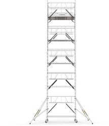 CAGSAN ProTUBE LN950_(240) gurulóállvány - dupla széles (Munkamagasság: 11, 5m) (ProTUBE LN950_(240))