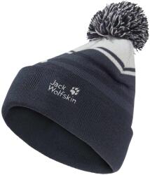 Jack Wolfskin Шапка stripy pompom beanie k