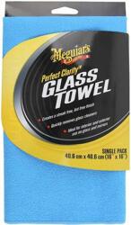 Meguiar's Perfect Clarity Glass Towel Șervet Sintetic de Lustruire / Uscare pentru Geamuri Auto 40, 6x40, 6cm X210300 (X210300)