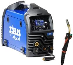 Panelectrode Zeus 200 Double Pulse fogyóelektródás védőgázas inverteres hegesztő 50 - 200 A | 230 V (HEGGEP-MIG_ZEUS_200DP_4x4TP)