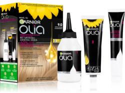 Garnier Olia Big Kit Culoare permanenta pentru par culoare 9.0 Light Blond 1 buc