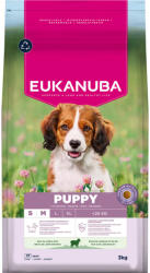 EUKANUBA 3kg Eukanuba Premium Nutrition Puppy Small & Medium Breed bárány & rizs száraz kutyatáp