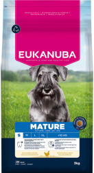 EUKANUBA 2x3kg Eukanuba Premium Nutrition Mature Small Breed csirke száraz kutyatáp