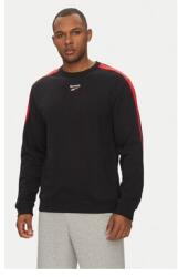 Reebok Férfi Pulóver, 100215502, Pamut/Poliészter, 2XL INTL, Fekete (0000305250490_XXL)