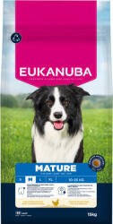 EUKANUBA 15kg Eukanuba Premium Nutrition Mature Medium Breed csirke száraz kutyatáp